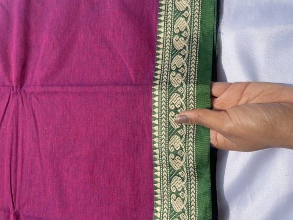 Beguni Cotton Saree – Kathaphor