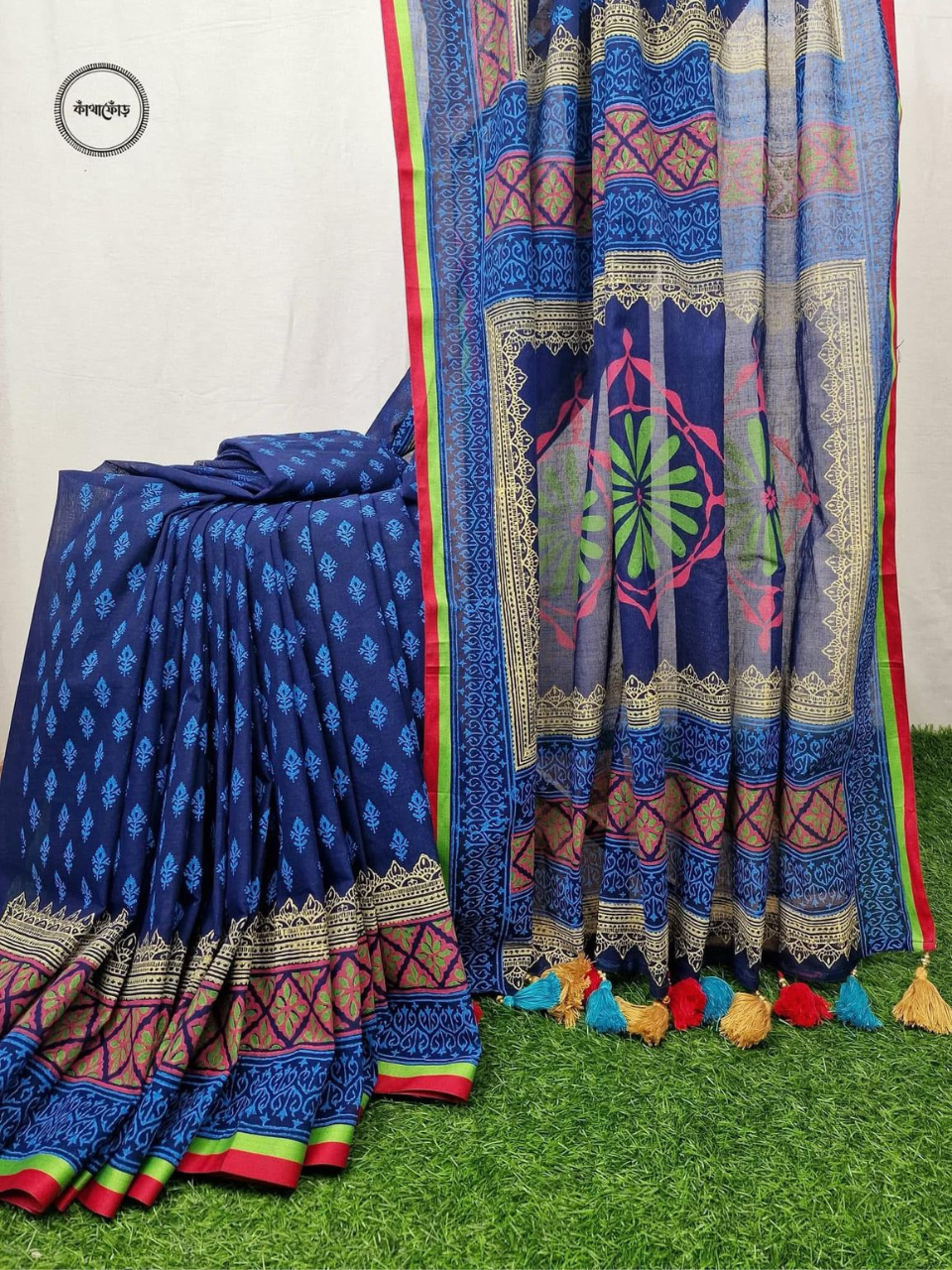 Blue Cotton Blockprint